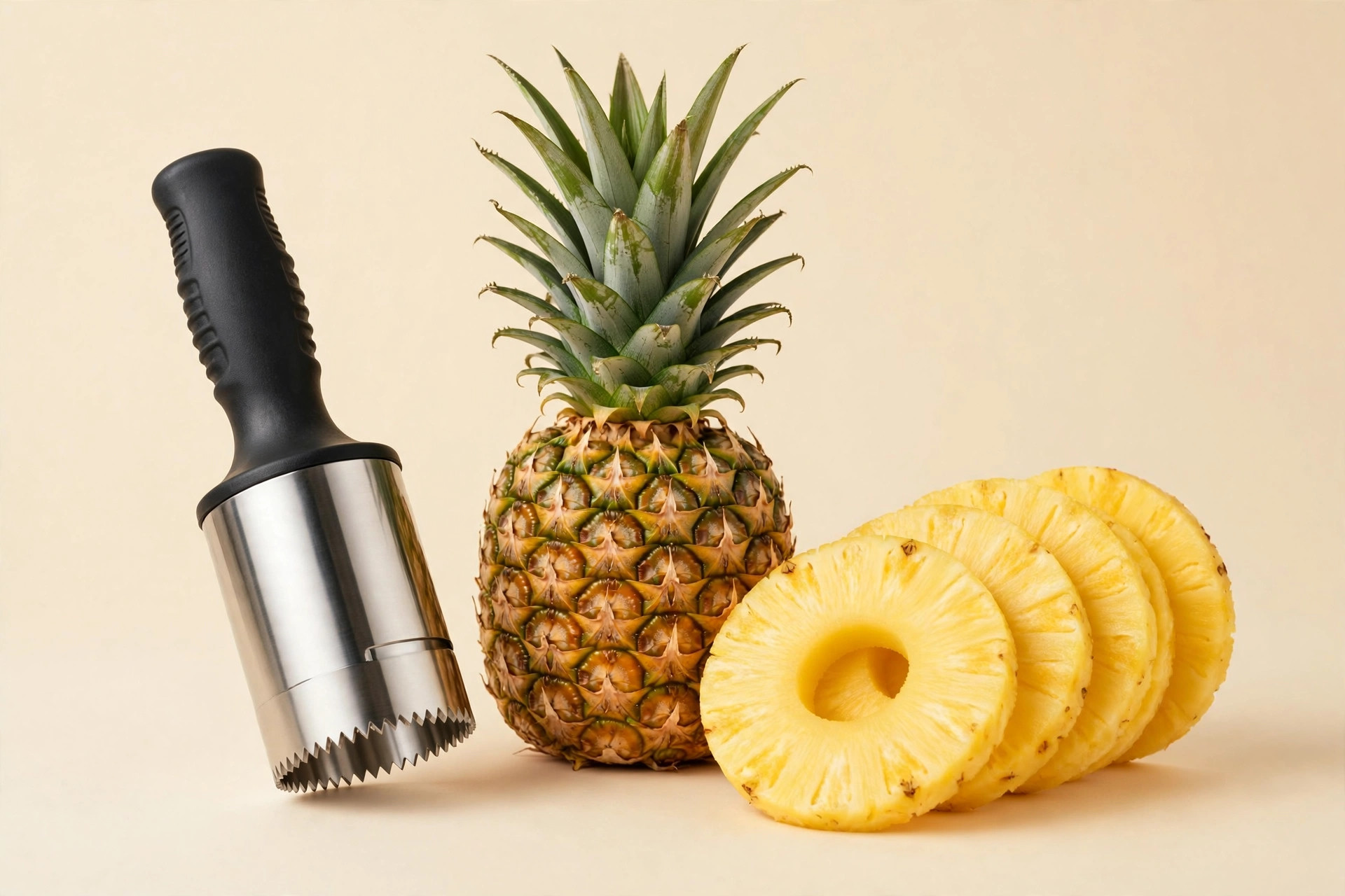 Cortador de piña · Pineapple corer