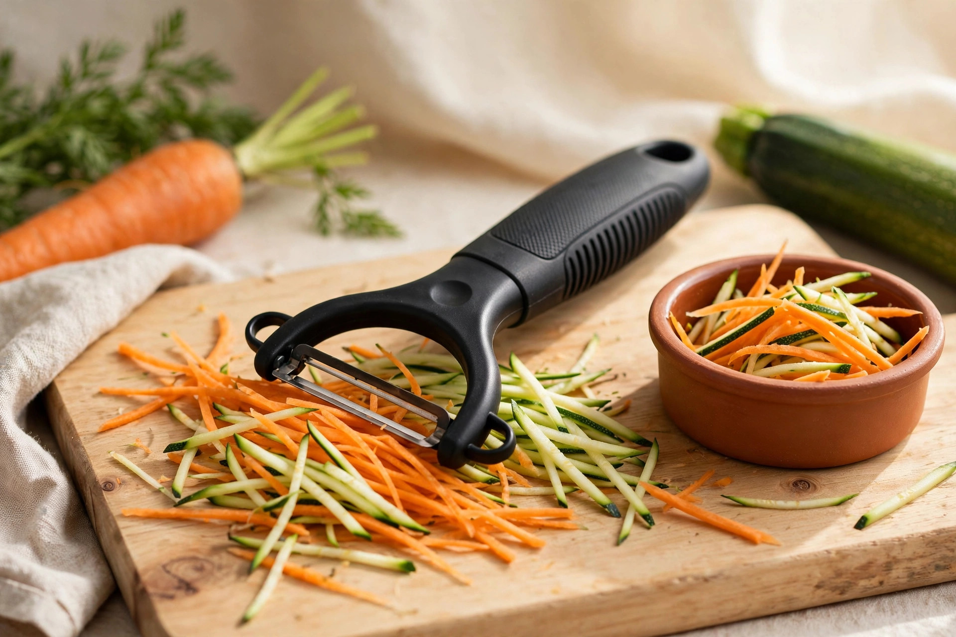 Pelador en Y para juliana OXO · OXO Good Grips julienne prep peeler