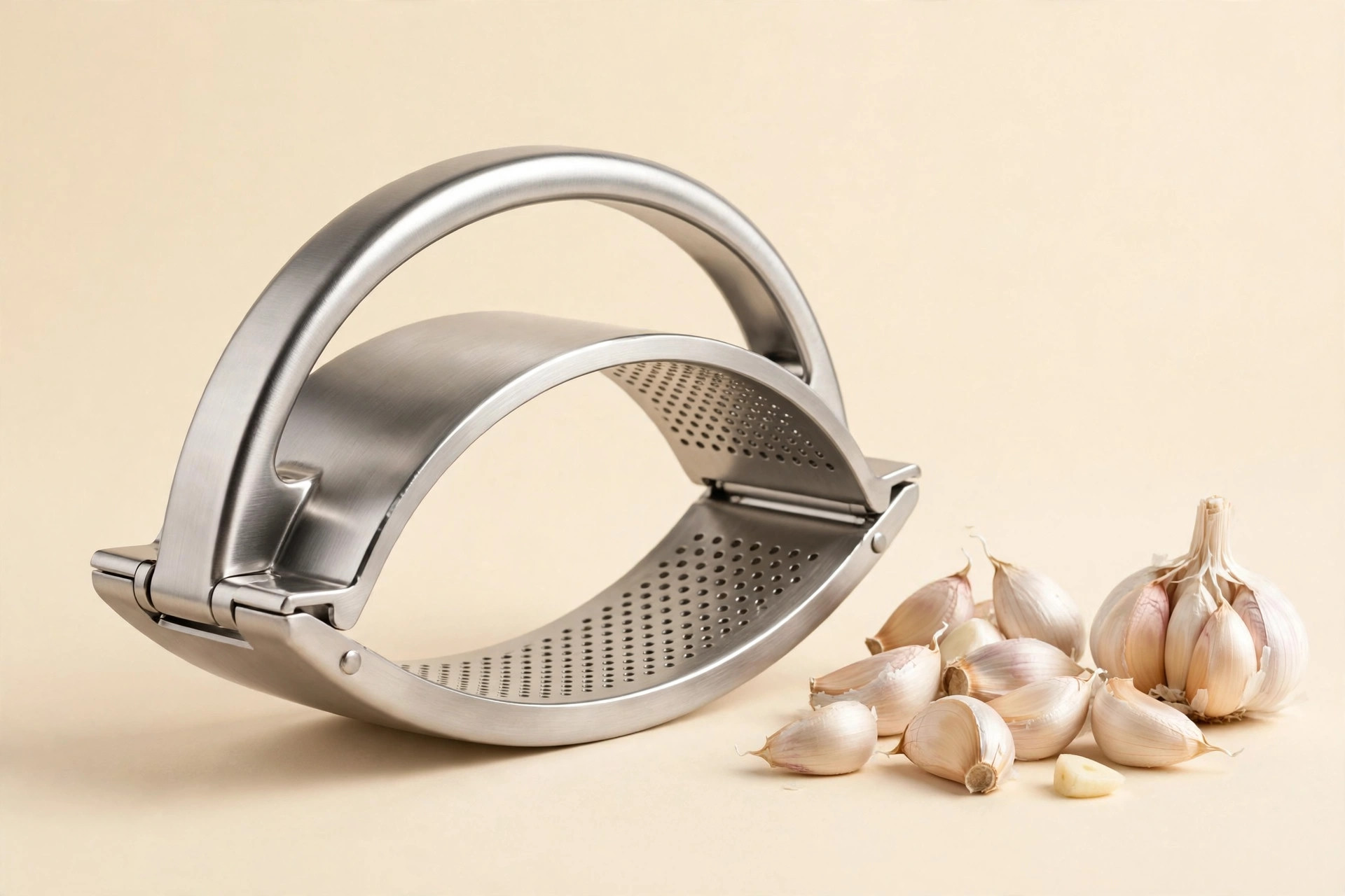 Prensa de ajo balancín · Rocker garlic press